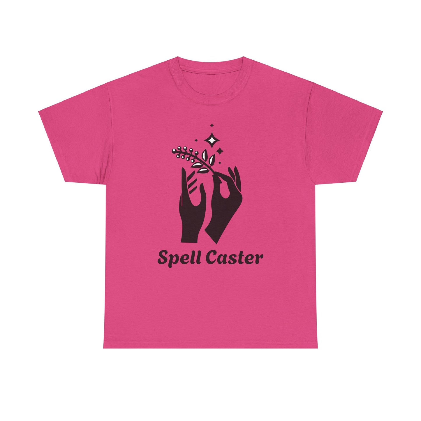 Gildan Heavyweight Cotton 'Spell Caster' T-Shirt Witchy Tee Magick 6 colors Sizes S-5XL 'WE CAN ADD YOUR NAME TO THIS CUSTOM ITEM'