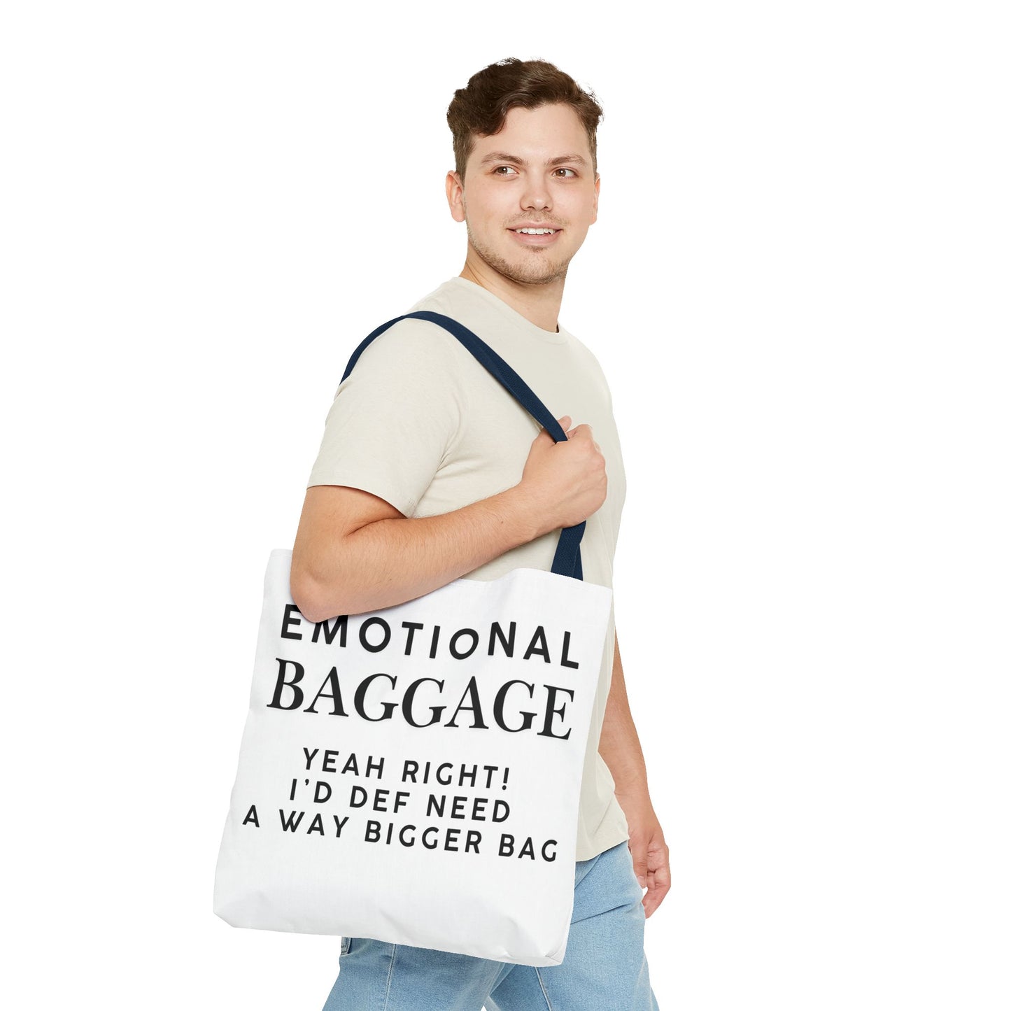 Emotional Baggage Funny Tote Bag  3 Sizes to choose from