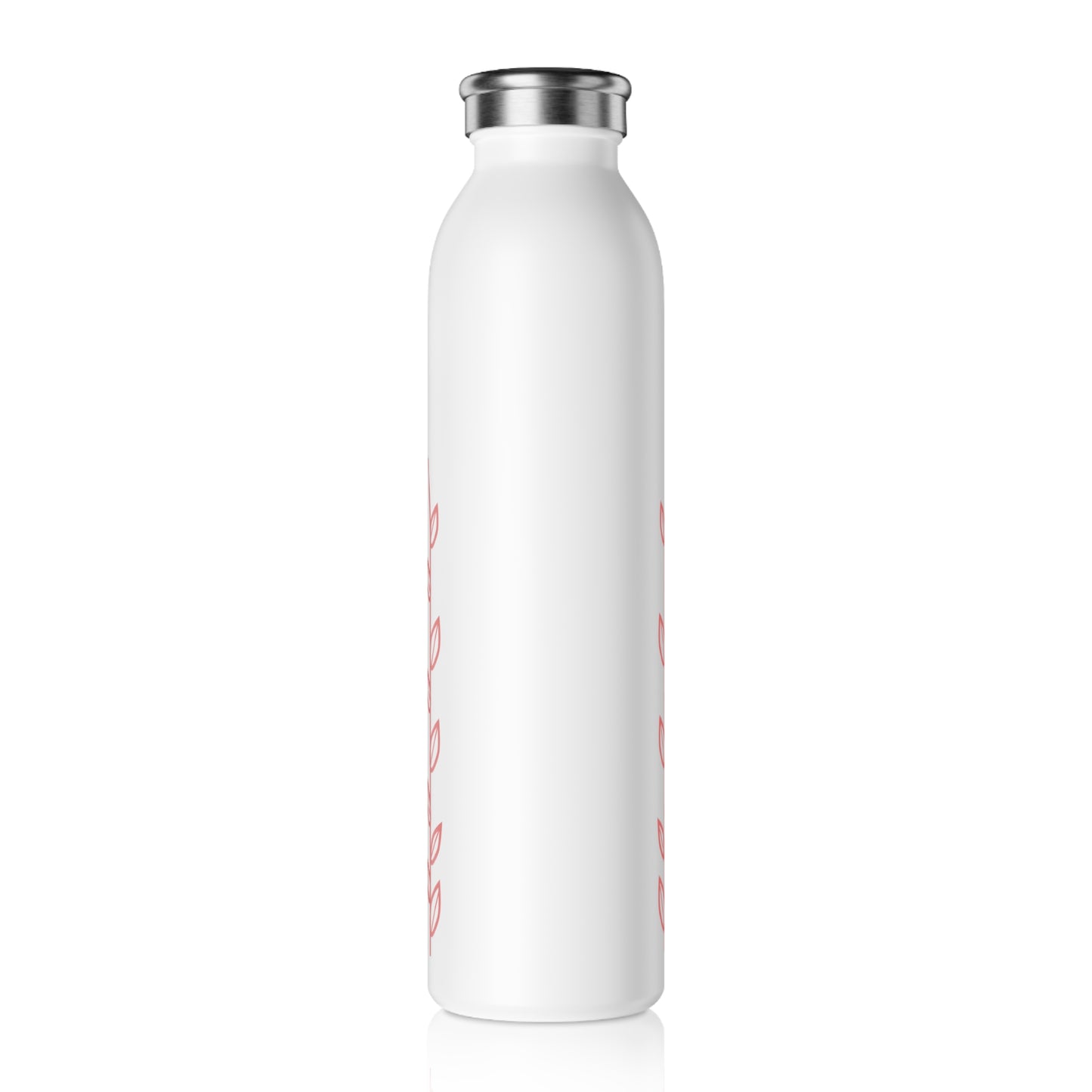 Woman Up 20oz Slim Water Bottle Double Wall Stainless Steel