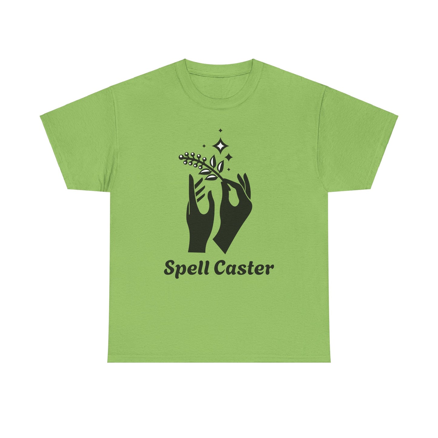 Gildan Heavyweight Cotton 'Spell Caster' T-Shirt Witchy Tee Magick 6 colors Sizes S-5XL 'WE CAN ADD YOUR NAME TO THIS CUSTOM ITEM'