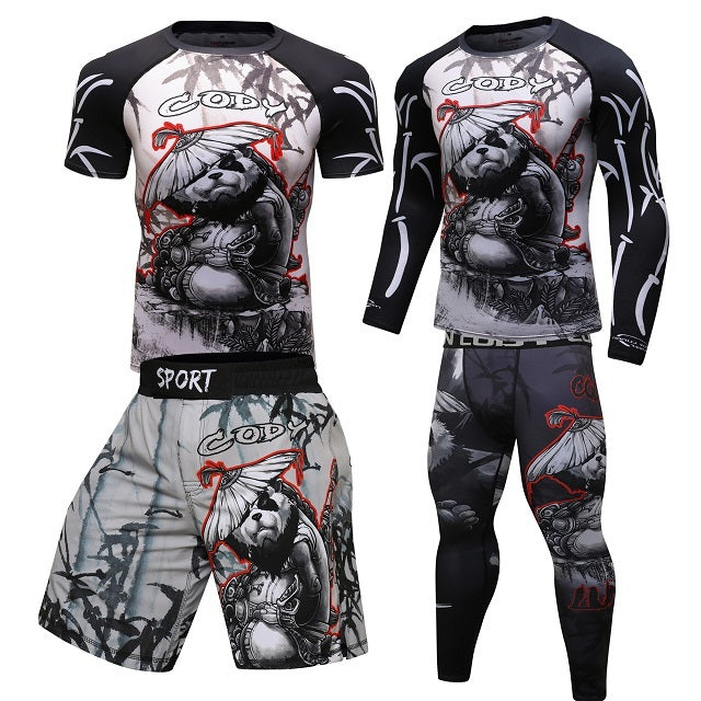 Sport MMA Rashguard Jiu Jitsu Compression Jersey and Pants Winter Layering Various Styles and Colors to Choose from sizes M-XXL