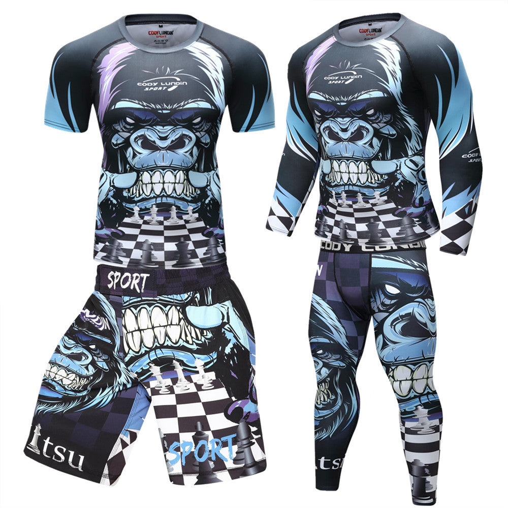 Sport MMA Rashguard Jiu Jitsu Compression Jersey and Pants Winter Layering Various Styles and Colors to Choose from sizes M-XXL