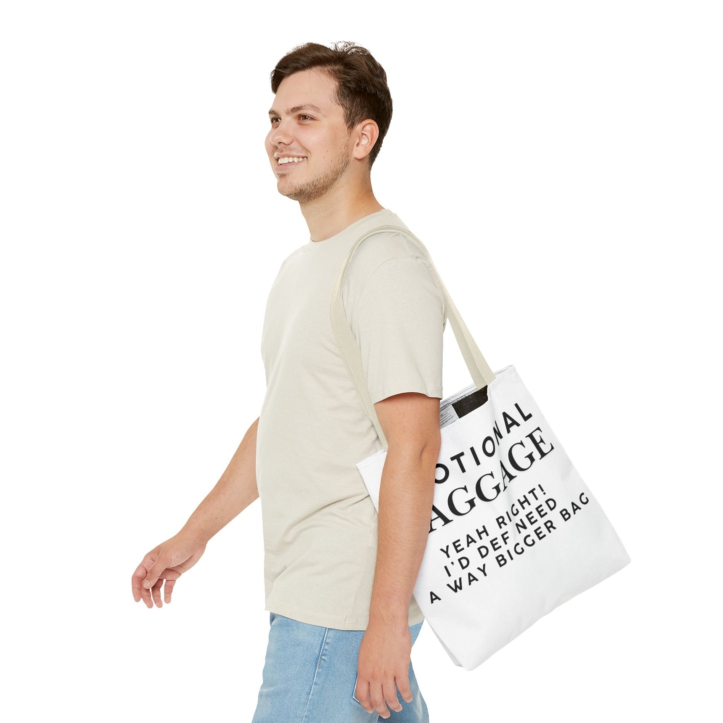 Emotional Baggage Funny Tote Bag  3 Sizes to choose from