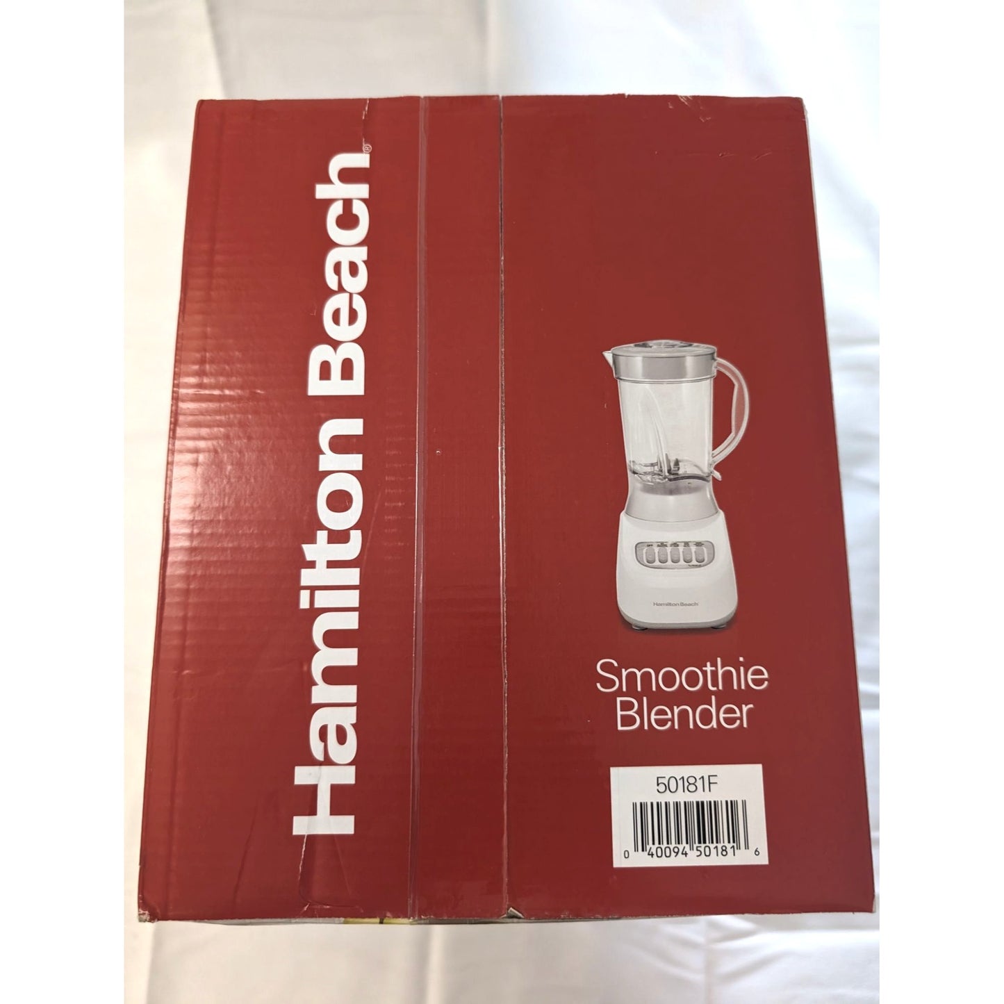 Hamilton Beach Smoothie Blender patented wave action system Ice Sabre blades