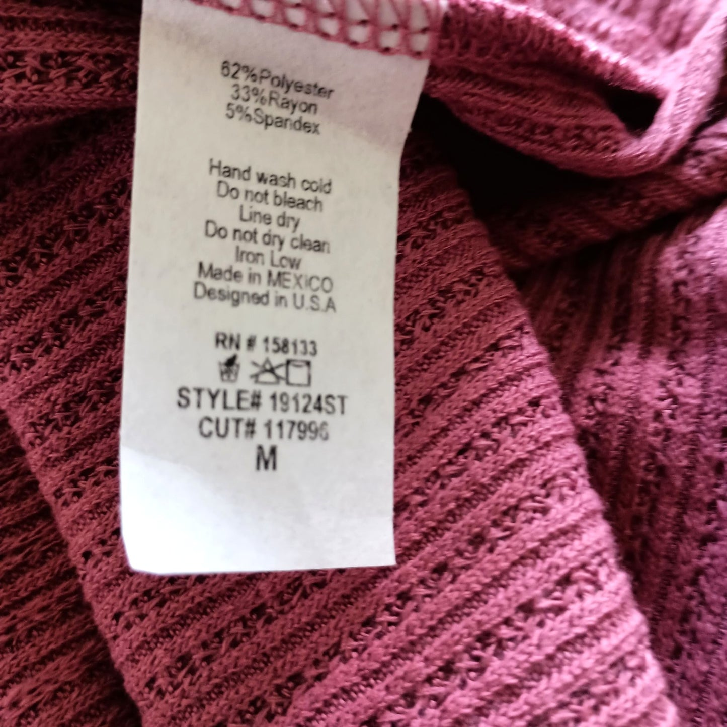 Pink Clover Stitchfix Exclusive long sleeve super soft top sweater size M