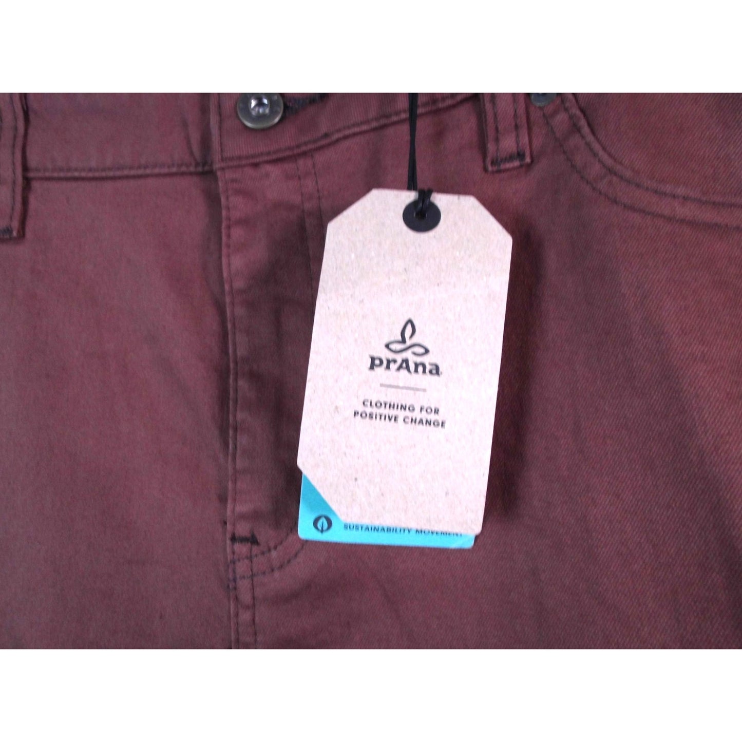 Prana Clothing for Positive Change organic cotton blend pants size 14