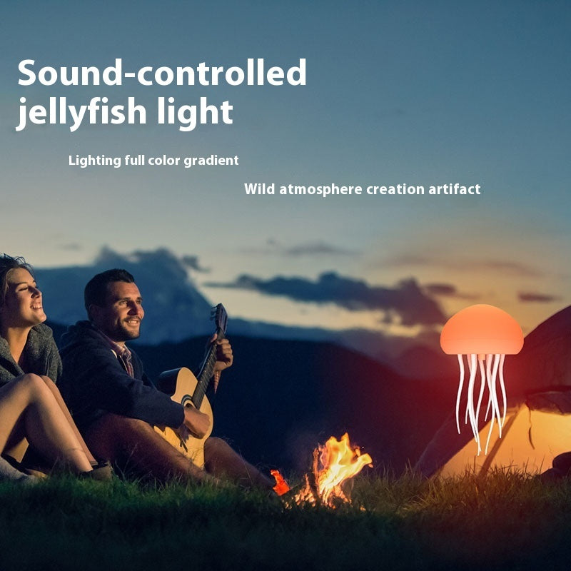 Jellyfish Mood Lamp LED Jellyfish Night Light Portable Jellyfish Lamp Jellyfish Decorations Smart Lamp For Bedside Desk