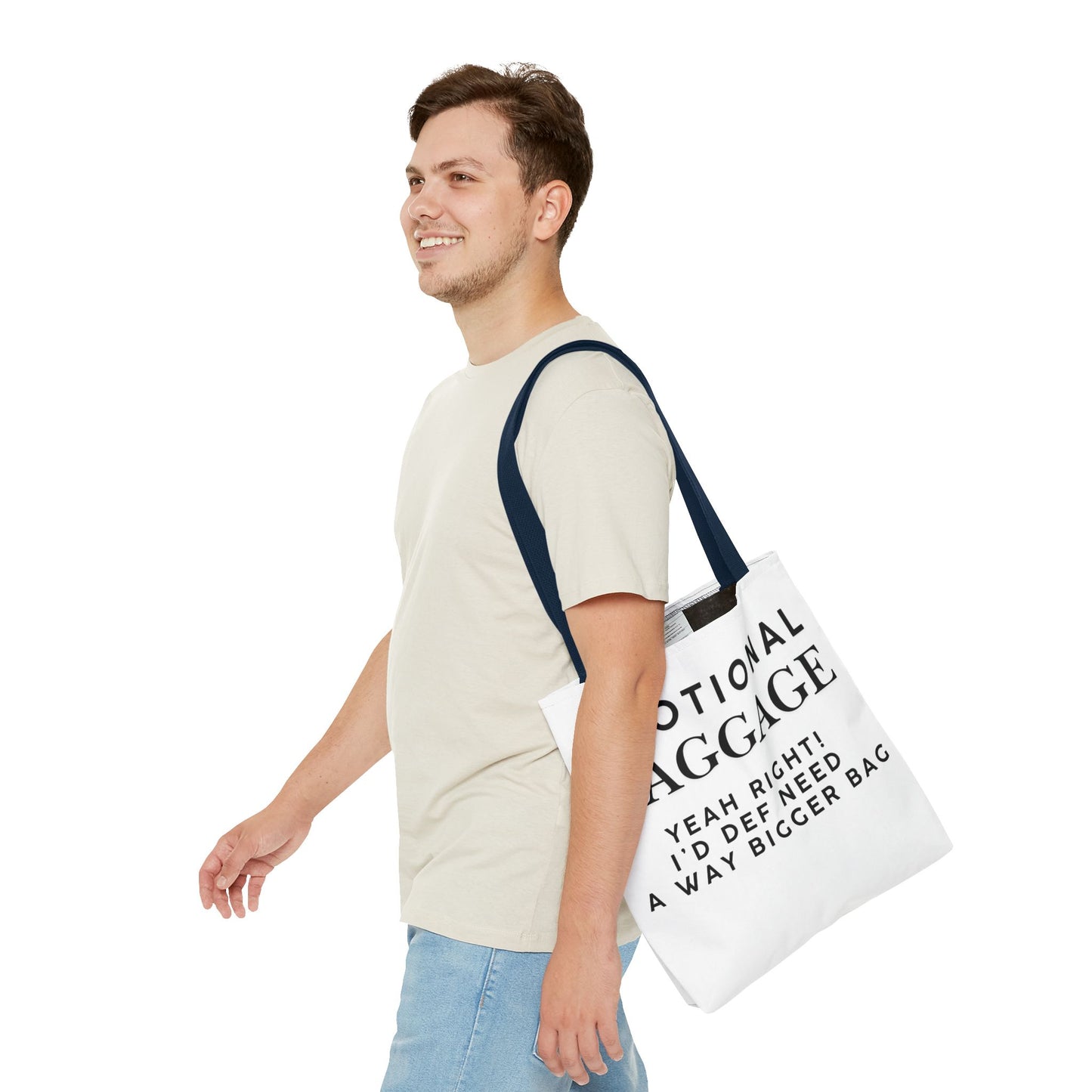 Emotional Baggage Funny Tote Bag  3 Sizes to choose from