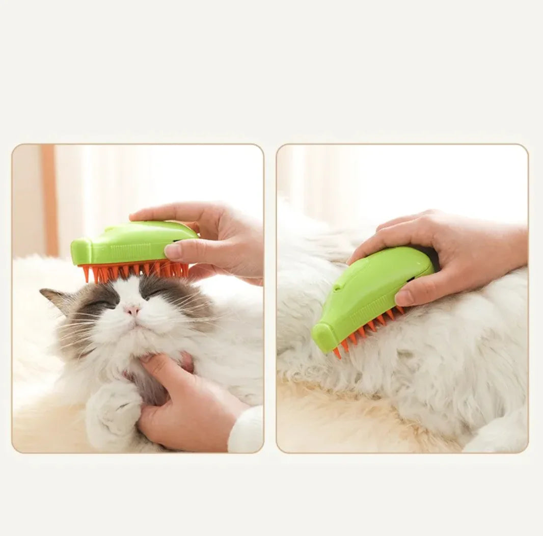 3-in-1 Pet Steam Brush