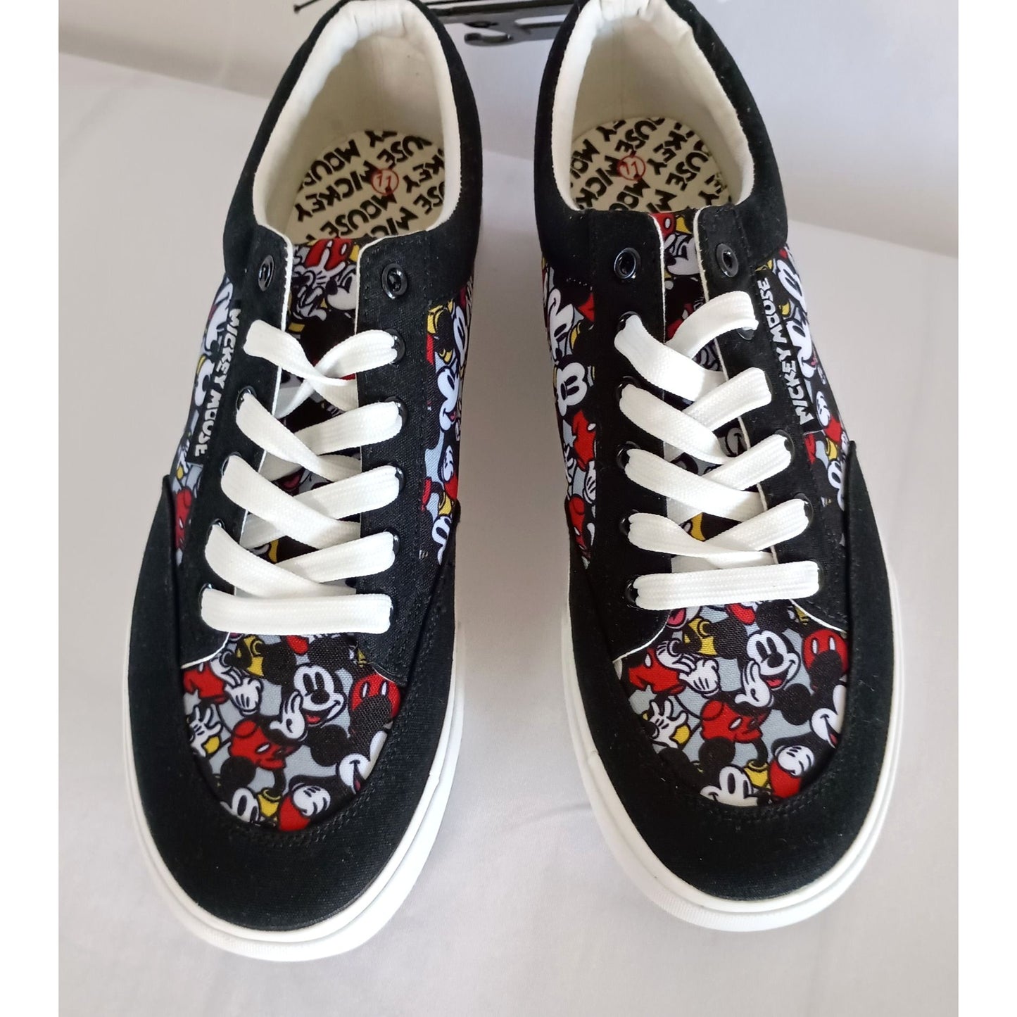 Disney Mickey Mouse men sneakers casual shoes lace up size 11