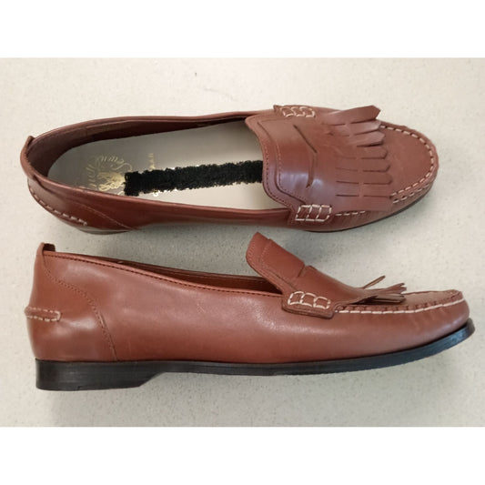 Cole Haan Grand Os Hand Sewn Leather loafers leather soles size 8