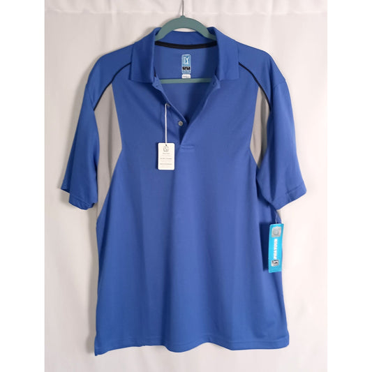 PGA Tour Dry golf polo shirt Airflux UPF 15 New men size L