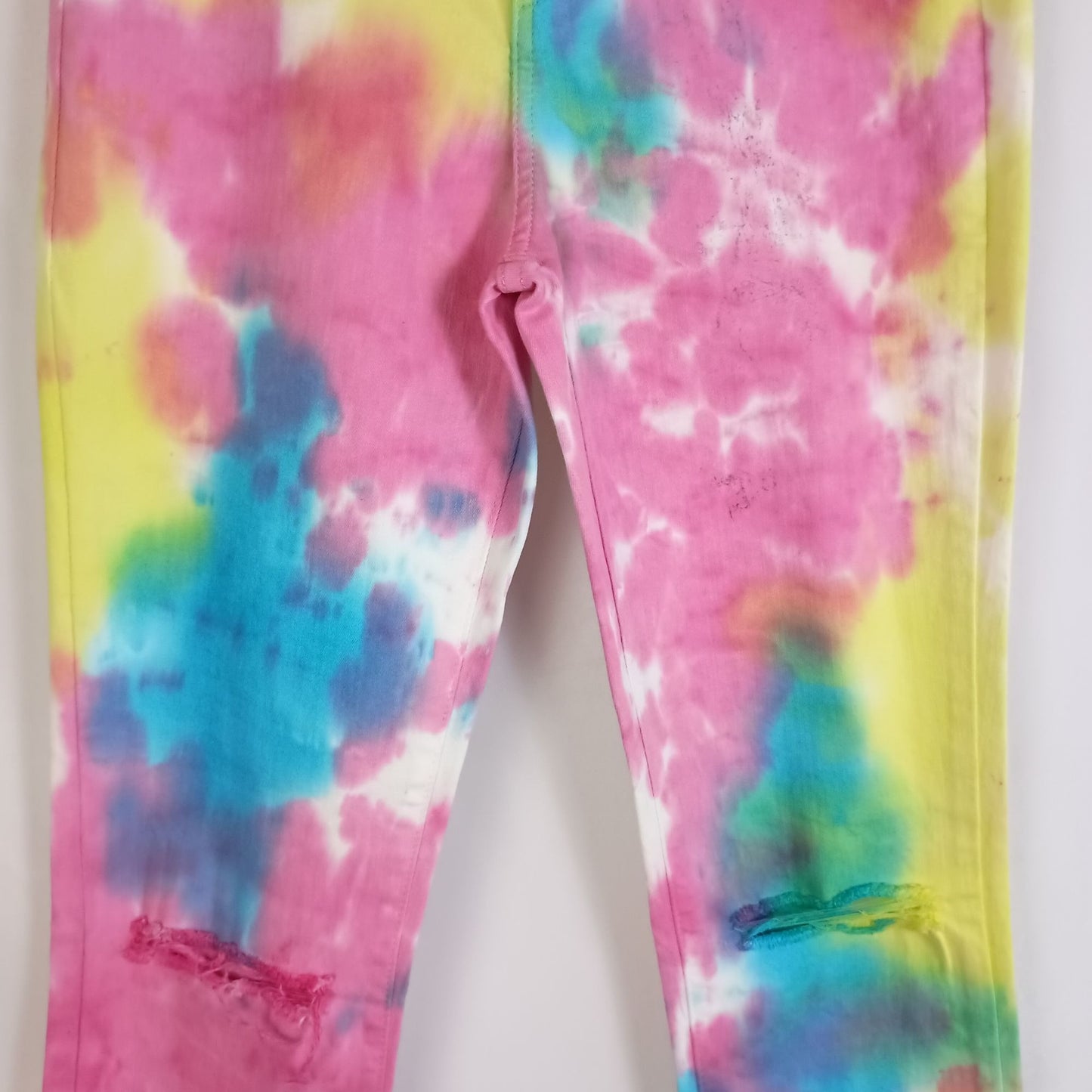 Fashion Nova Stay Vibin' Tie Dye Skinny Jeans - Multi Color size 7