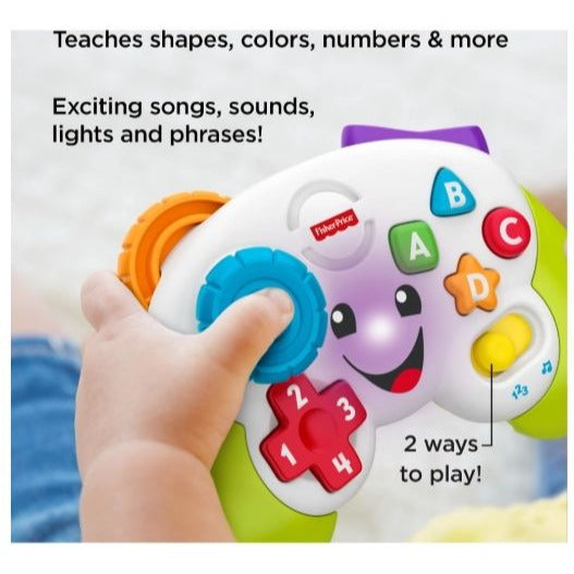 Fisher-Price Laugh & Learn Game & Learn Controller Musical Baby Toy with Lights