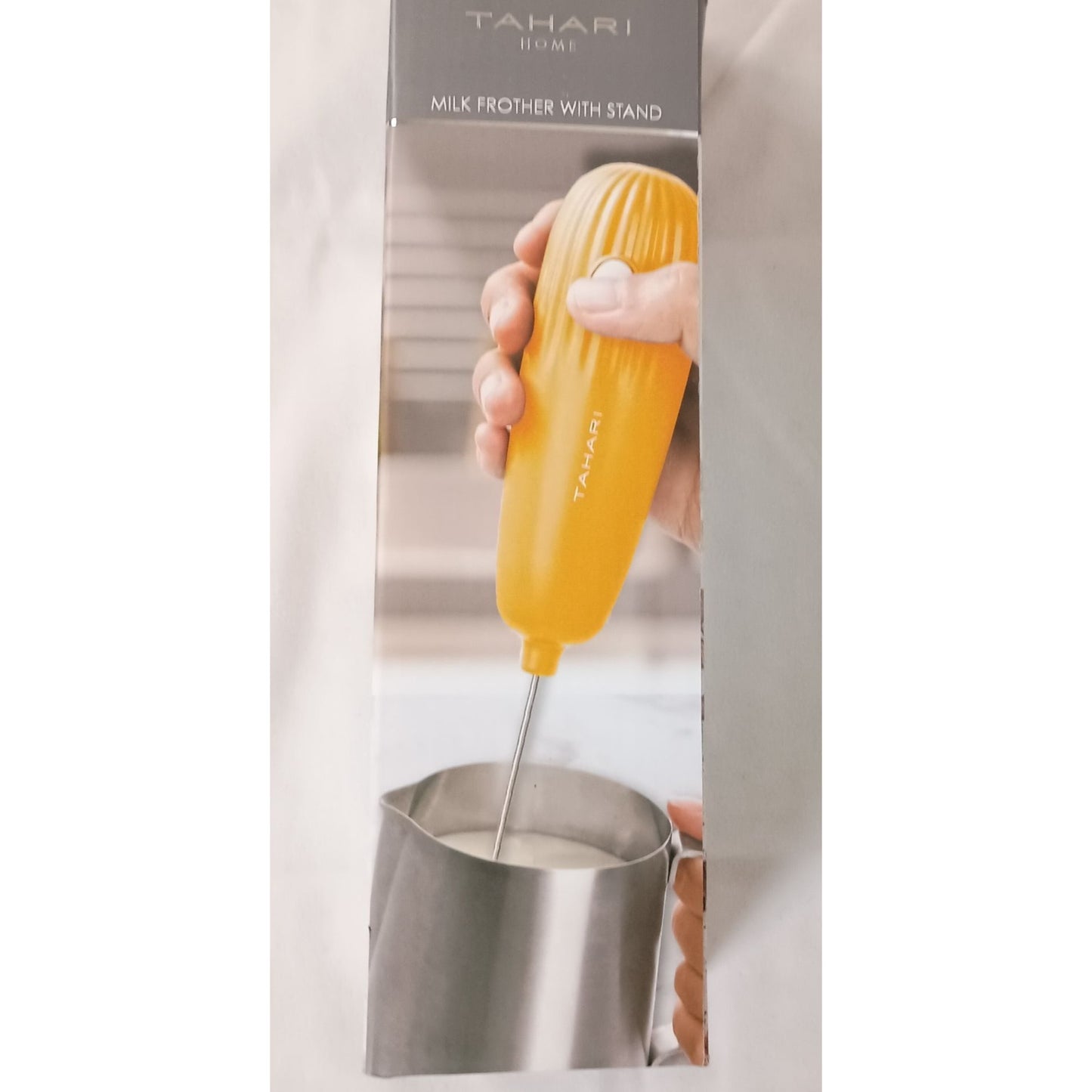 New in Box Tahari Home Milk Frother with Stand