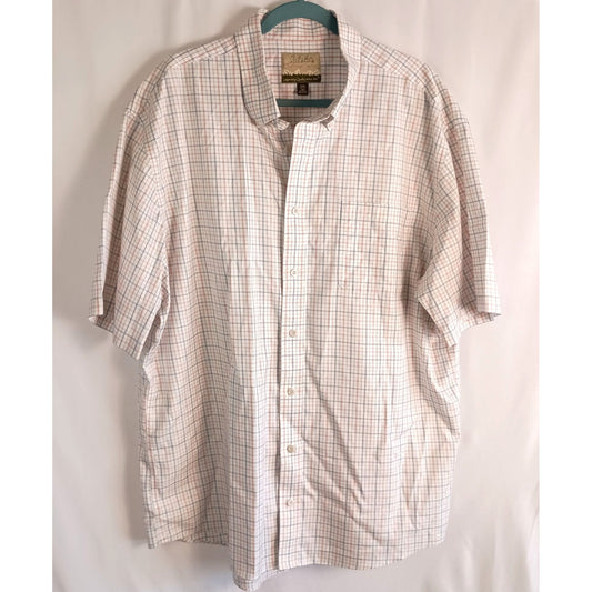 Cabela's Outfitter Series Care-Free Cotton Plaid Shirt for Men size 2XL