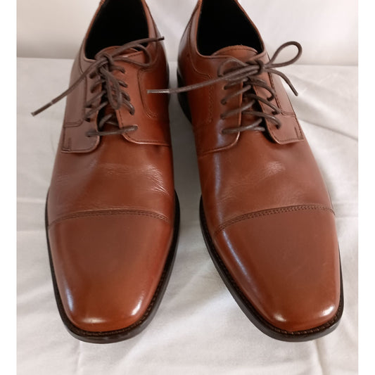 J. Murphy by Johnston & Murphy Novick Cap Toe Oxford Cognac size 10W