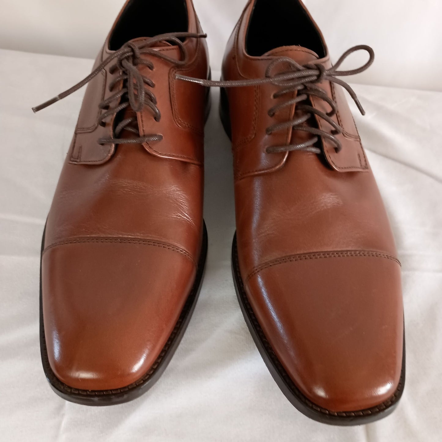 J. Murphy by Johnston & Murphy Novick Cap Toe Oxford Cognac size 10W