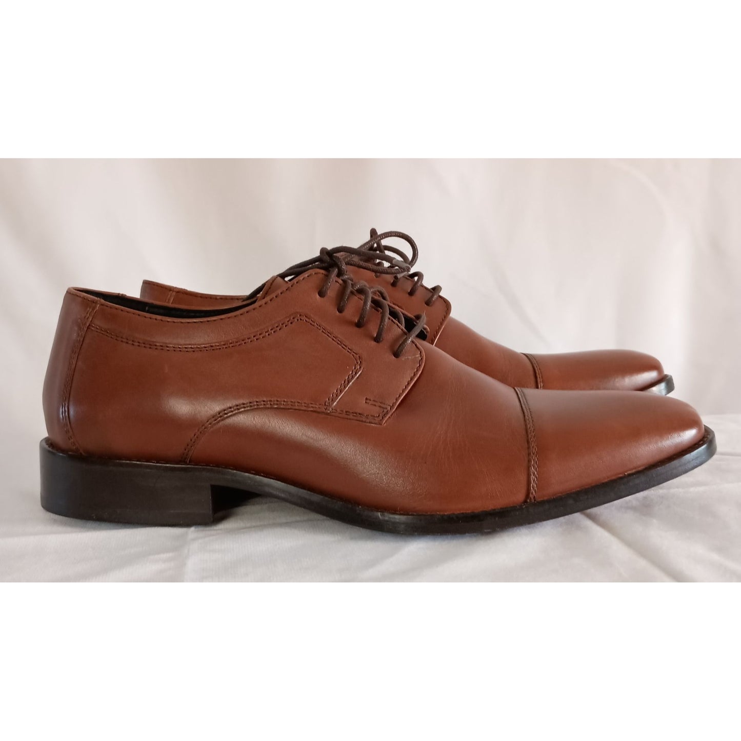 J. Murphy by Johnston & Murphy Novick Cap Toe Oxford Cognac size 10W