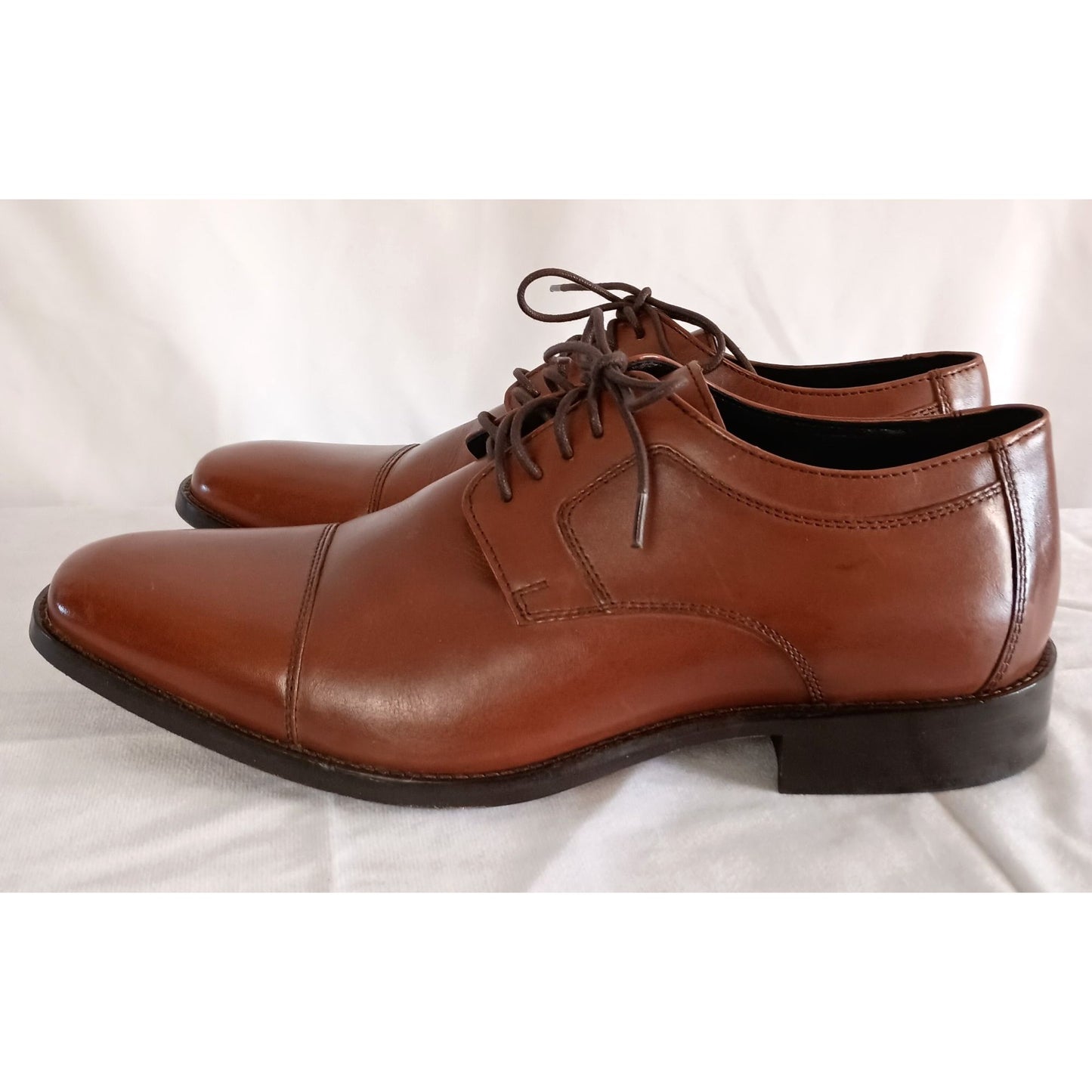 J. Murphy by Johnston & Murphy Novick Cap Toe Oxford Cognac size 10W