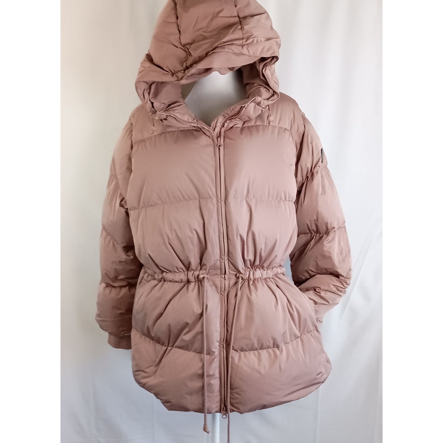 Sweaty Betty Alto Water Resistant Puffa Jacket Chateau Pink size XL