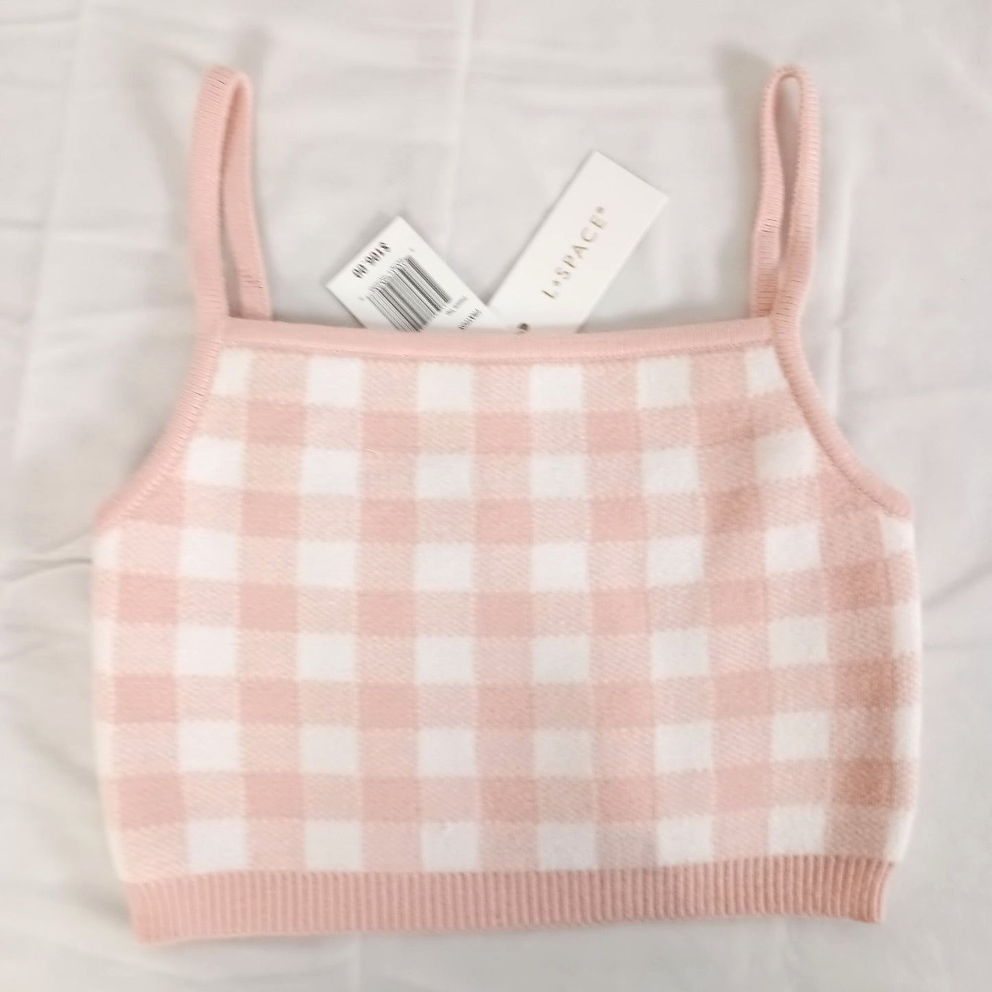 L*Space Francie Crop Top - Pink, Super Soft, Size M ($106 Retail)