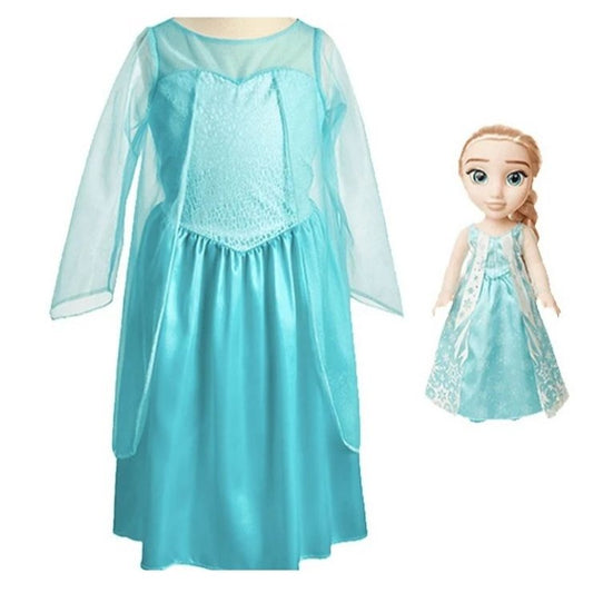 NEW Disney's Frozen Elsa 14 inch Toddler Doll with Dress up Outfit and shoes