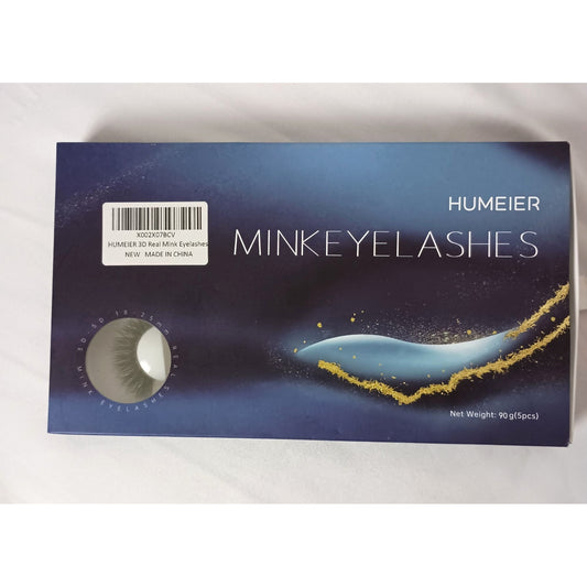 NIB Humeier 5 pairs of real mink eyelashes natural look easy to use